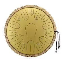 Hluru Music Drum Glucophone Steel Tongue Drum  Percussion Musical Instruments