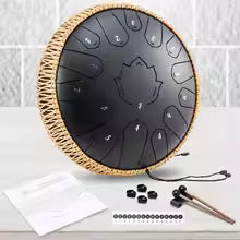 Hluru Music Drum Glucophone Steel Tongue Drum  Percussion Musical Instruments