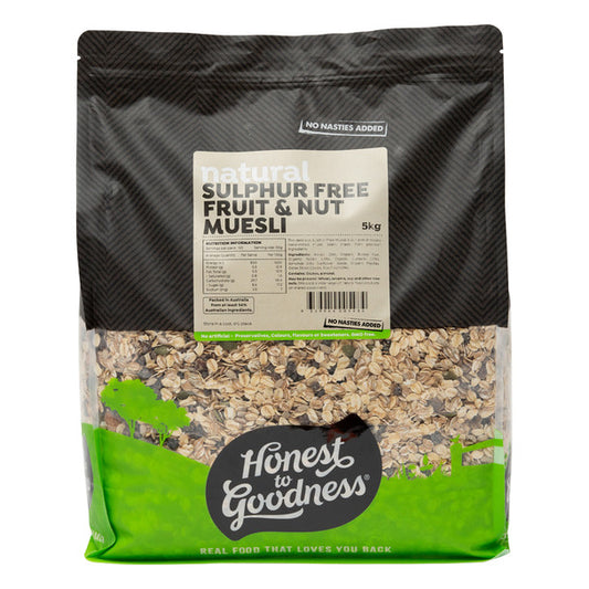 Sulphur Free Fruit & Nut Muesli Natural