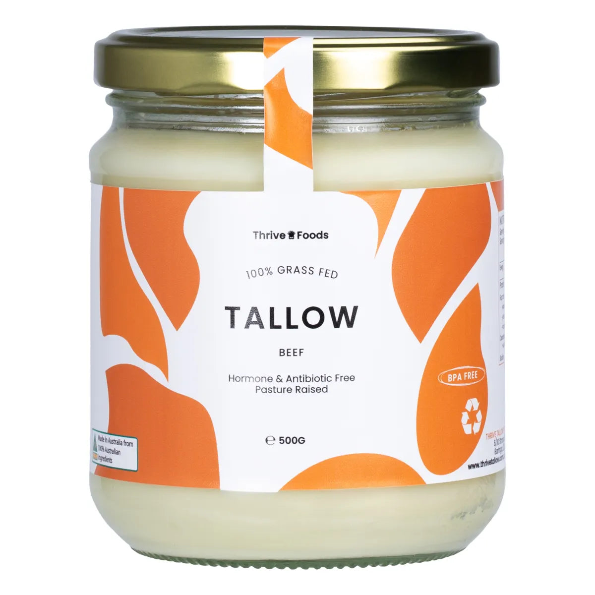 Thrive Tallow 100% Grass Fed Tallow