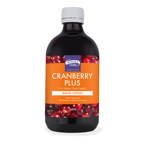 CRANBERRY PLUS 500ml WONDERFOODS