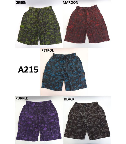 Cargo Shorts Stonewashed Mushroom-