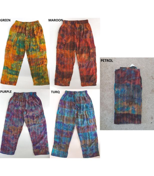 cargo Pants Tie Dye Stonewashed