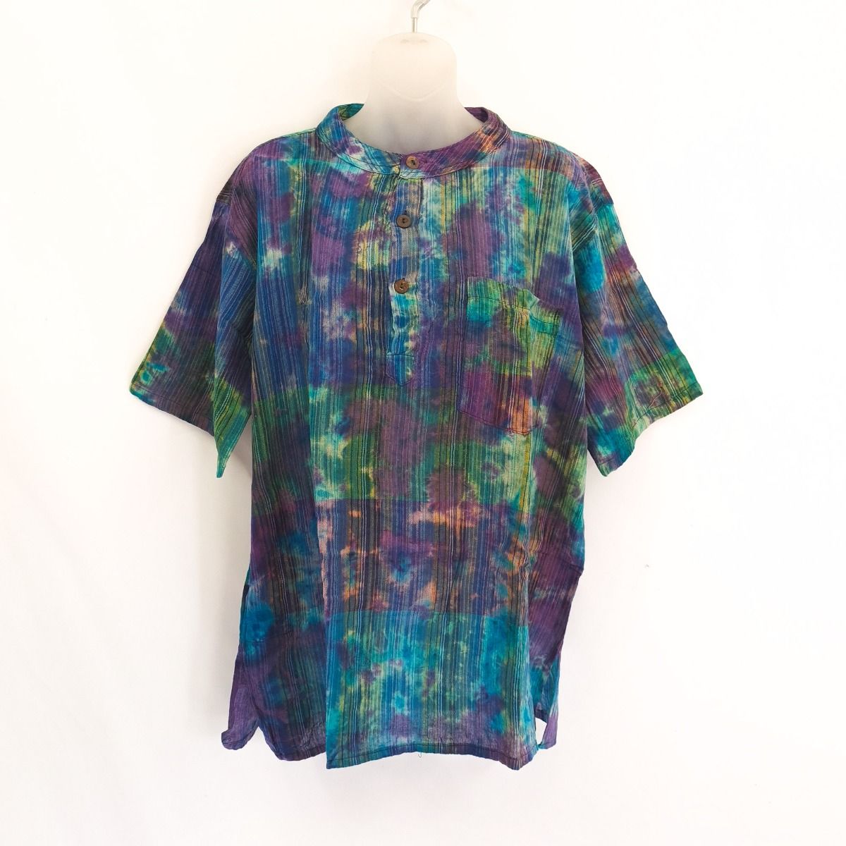 shirt half sleeve Tie Dye Stonewashed Collection