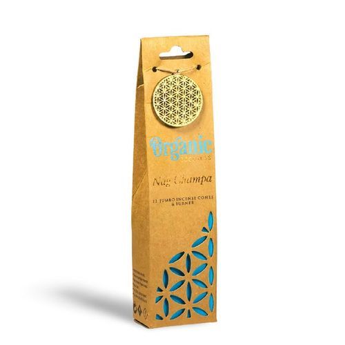 Organic Goodness // Incense Cones // Nag Champa // 12PCE