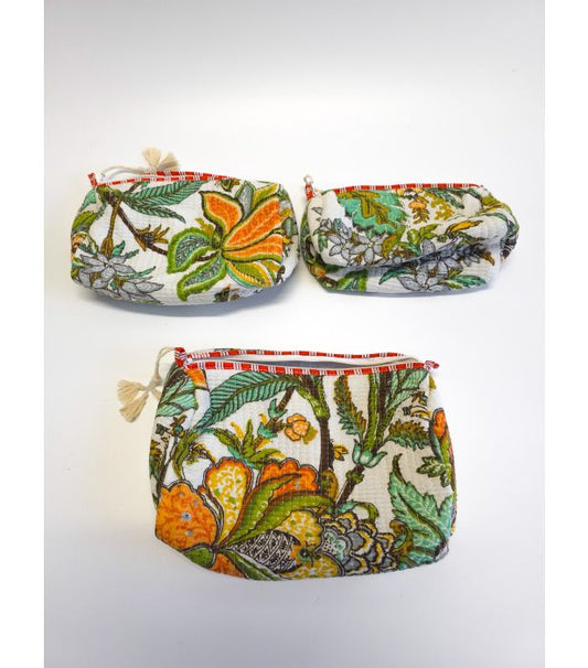 Yamuna Toiletry Bag Set Cotton BT302
