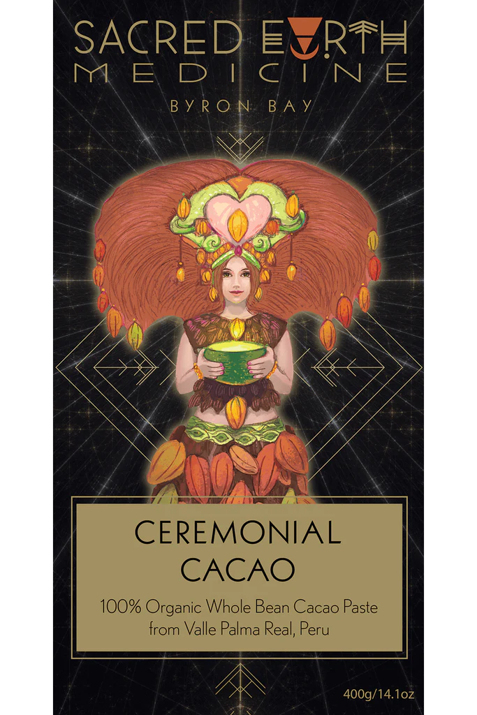 Sacred Earth Medicine Ceremonial Cacao 400g