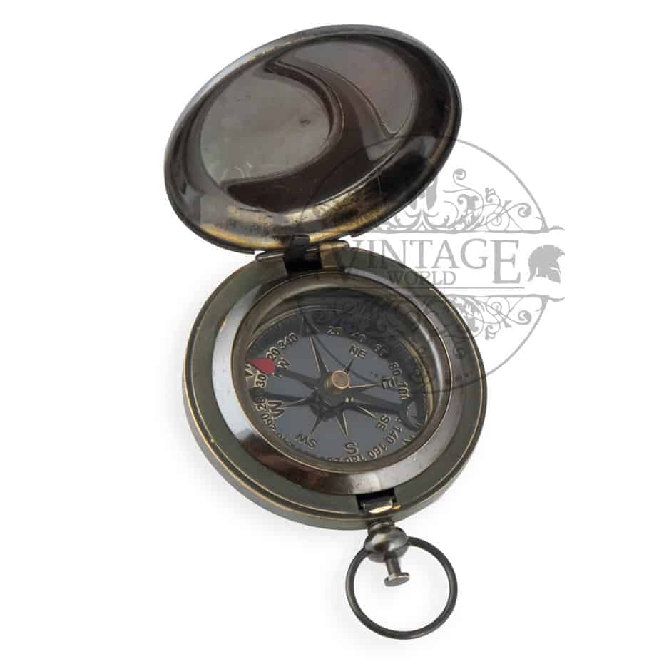 Compass // Flip/Push Button