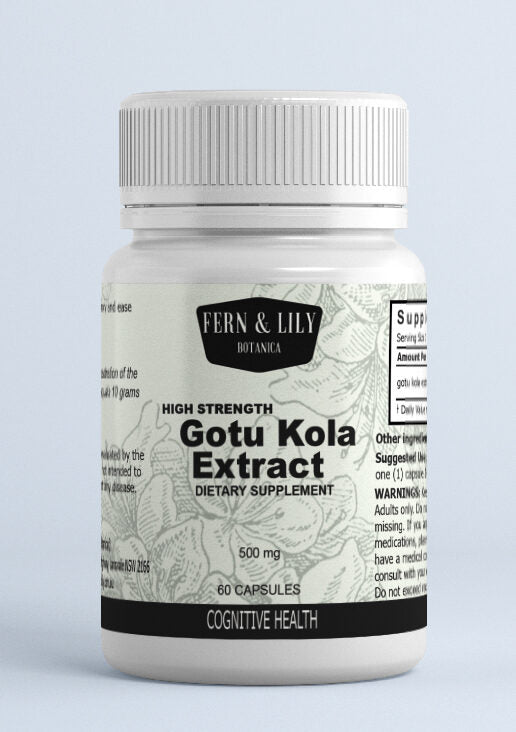 Fern & Lily Gotu Kola Extract 500mg