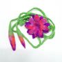 felt flower vine= tibet house