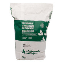 Sustainable Stoneground Wholewheat Bakers Flour