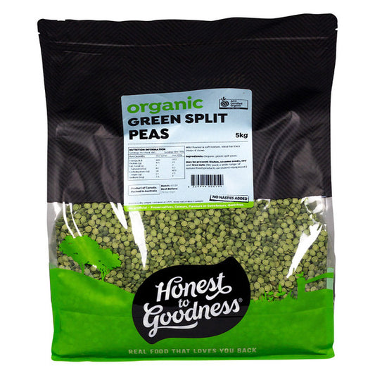 Organic Green Split Peas