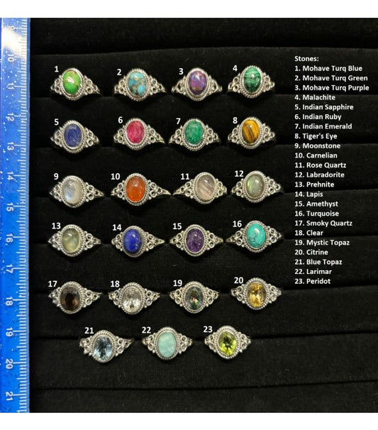 Silver rings