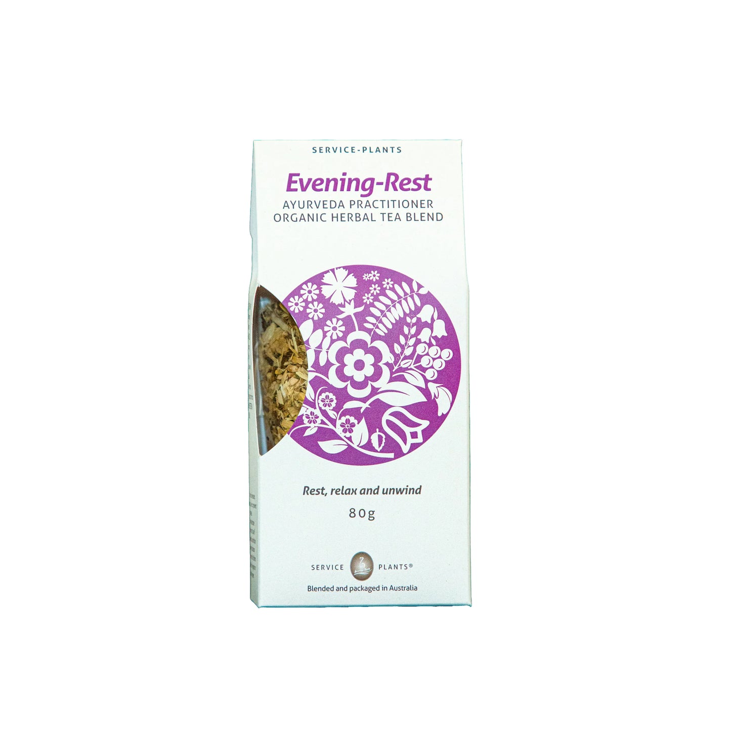 Evening-Rest Tea  80g Organic Loose Leaf - Service Plants