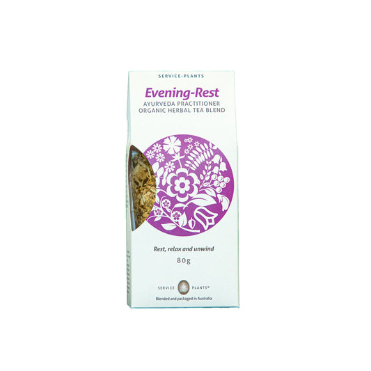 Evening-Rest Tea  80g Organic Loose Leaf - Service Plants