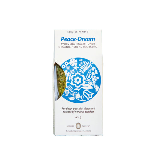 Peace-Dream Herbal Tea – 30g Organic Loose Leaf - Service Plants
