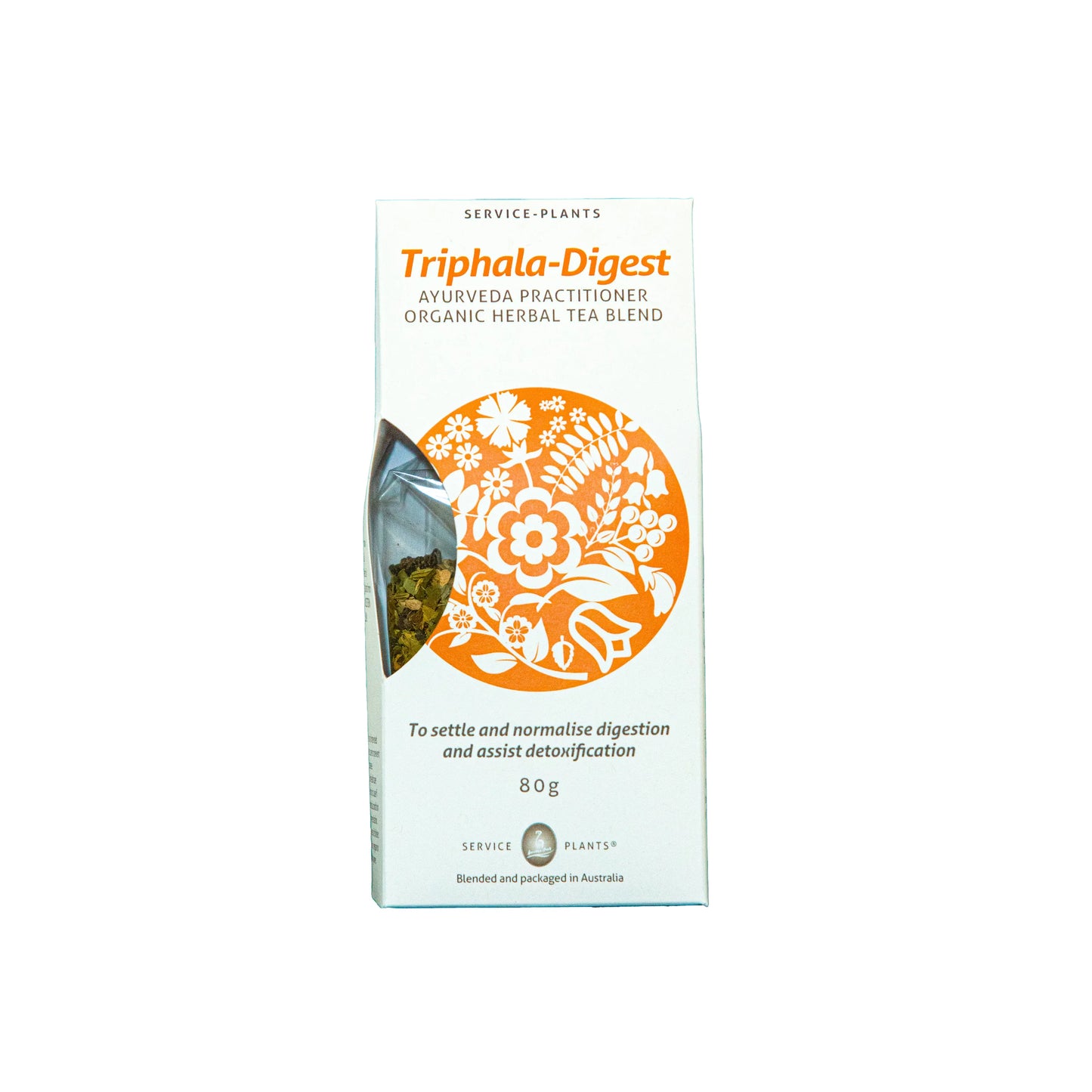 Triphala-Digest Herbal Tea – 80g Organic Loose Leaf - Service Plants