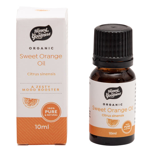 Honest To Goodness Organic Sweet Orange Essential Oil 10ml