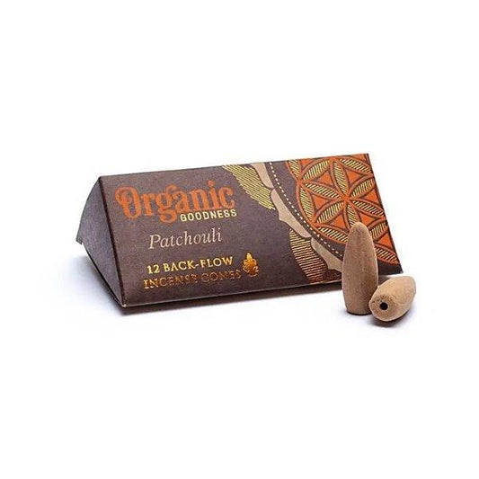 Organic Goodness Incense // Backflow Cones // Patchouli