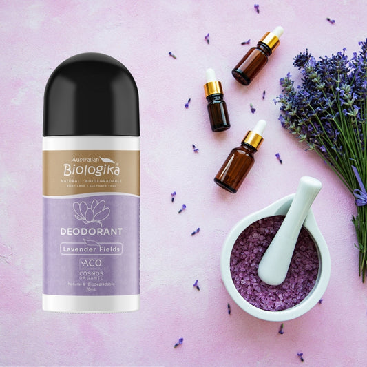 Biologika Organic Roll-On Deodorant Lavender Fields