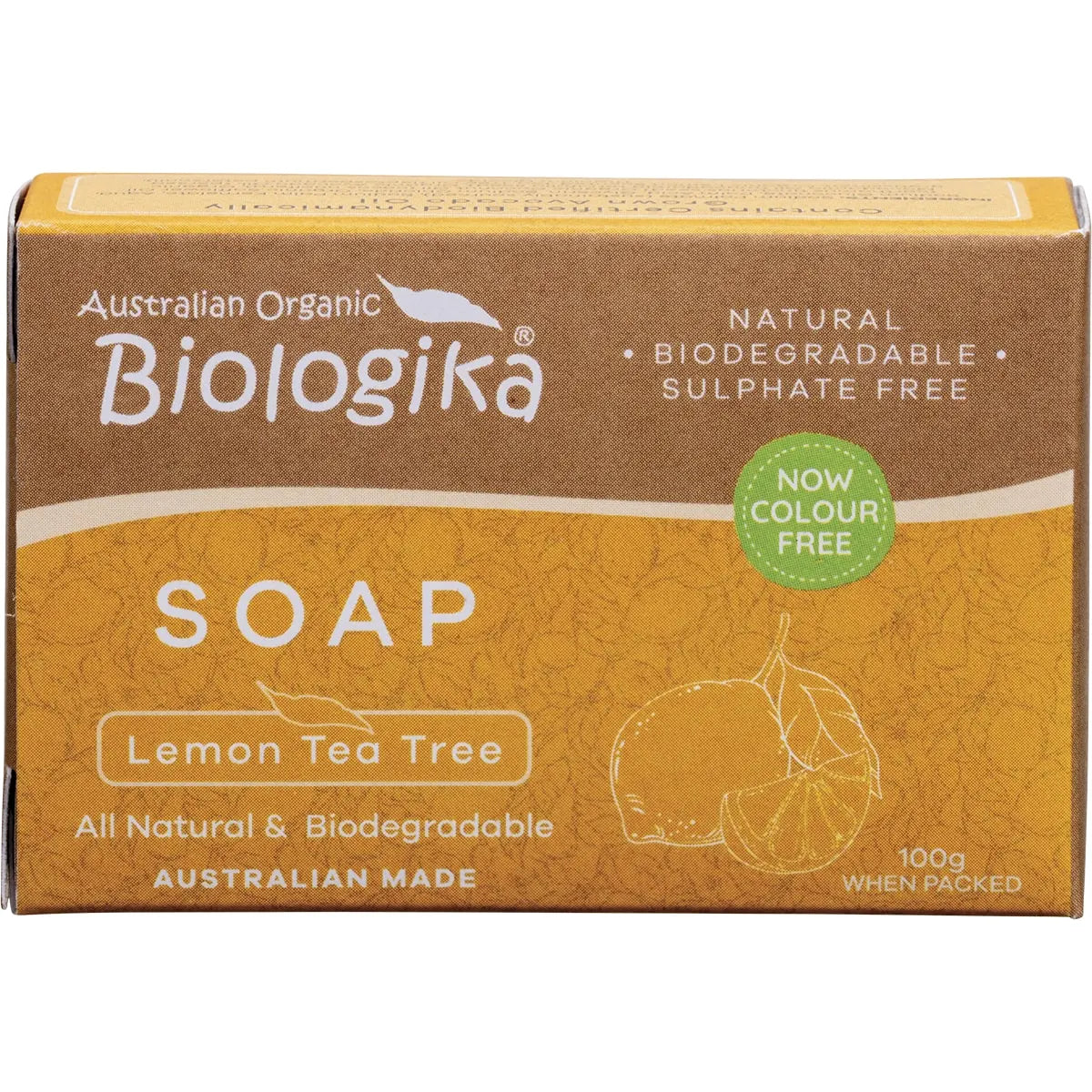 Biologika Organic Soap Lemon Tea Tree