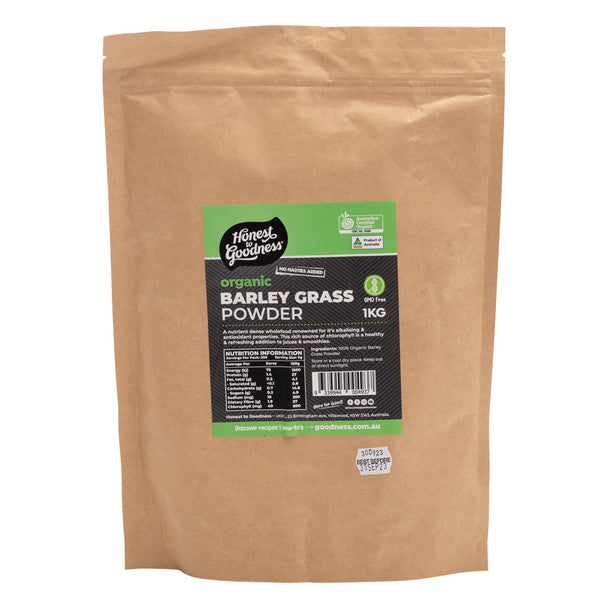 Honest to Goodness Organic Barley Grass Powder