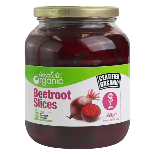 Absolute Organics Organic Beetroot Slices