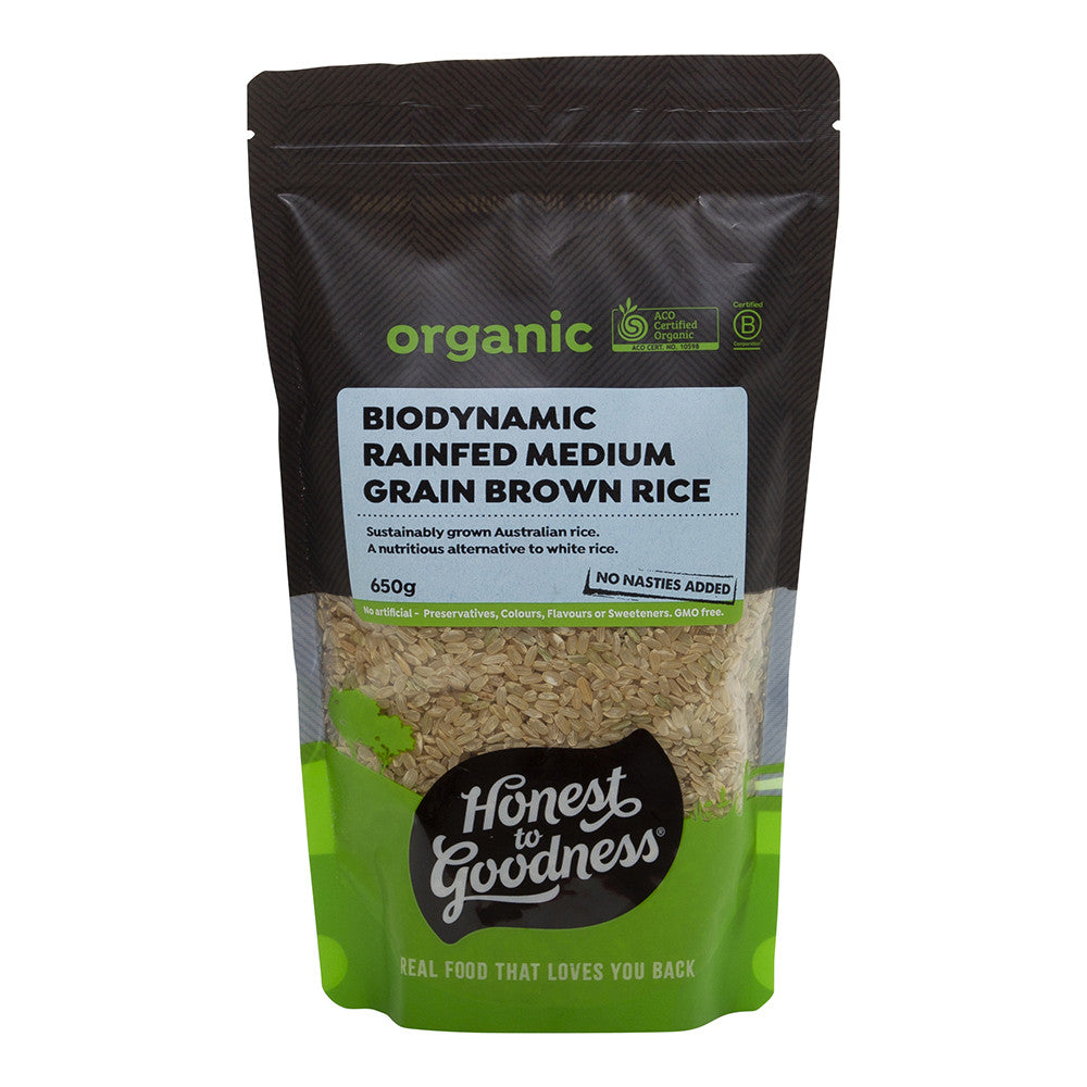 Honest To Goodness Biodynamic Rain-Fed Brown Rice