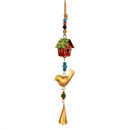 Hanging // Bird House with Bell