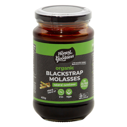 Honest To Goodness Organic Blackstrap Molasses