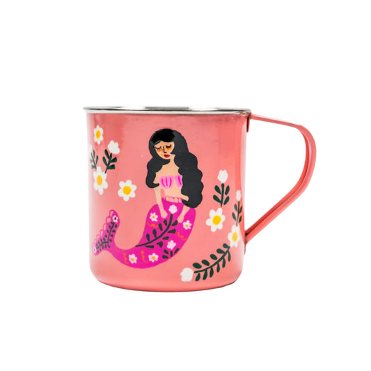 Picnic Folk Camp Mug // Mermaid
