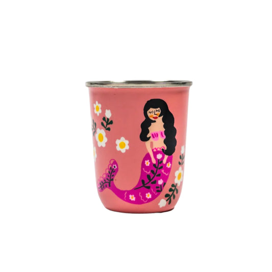 Picnic Folk Tumbler // Mermaid