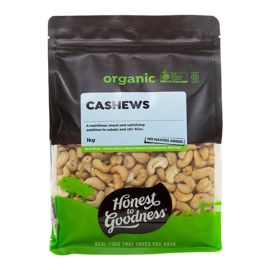 Honest To Goodness Organic Cashew Nuts