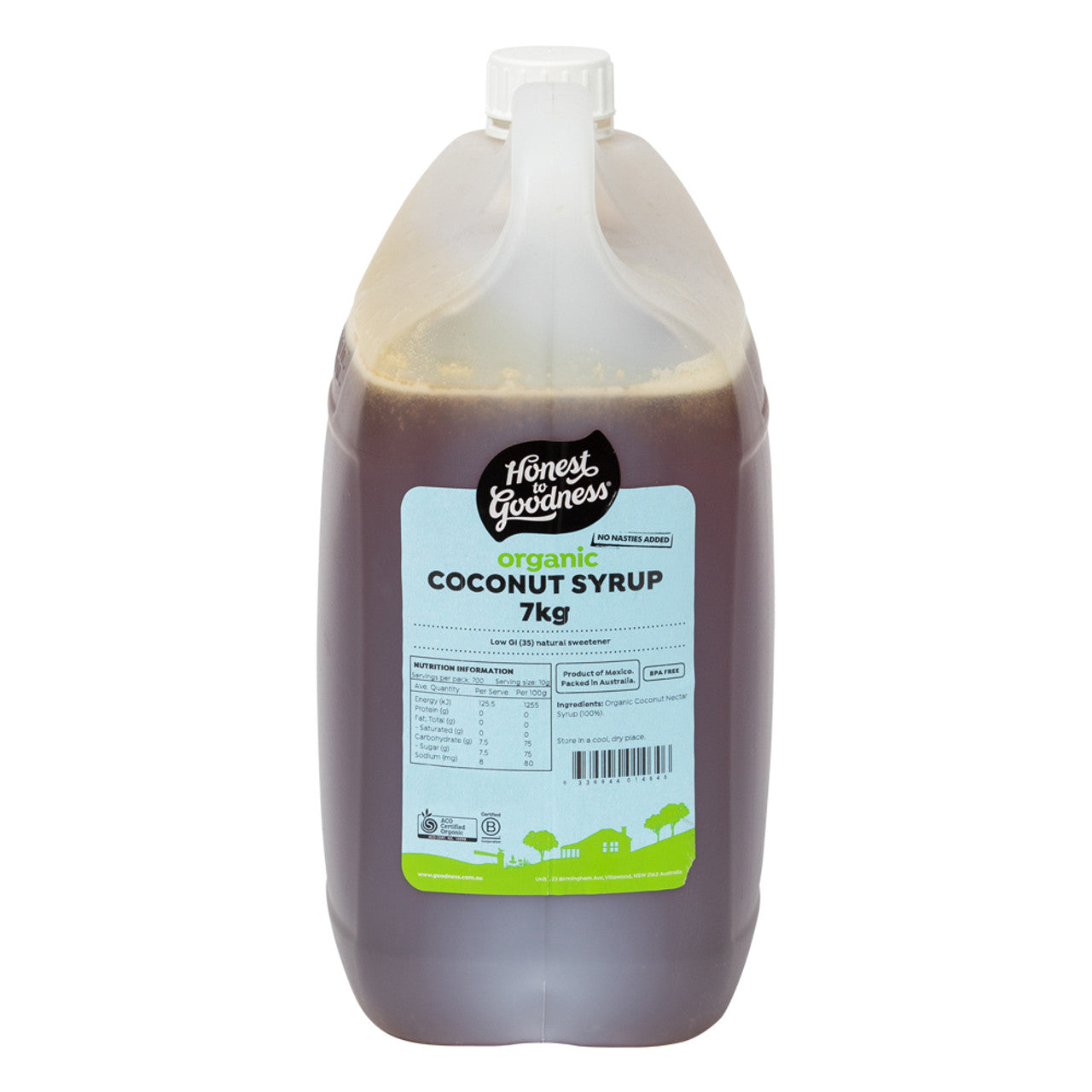 Honest To Goodness Organic Coconut Syrup