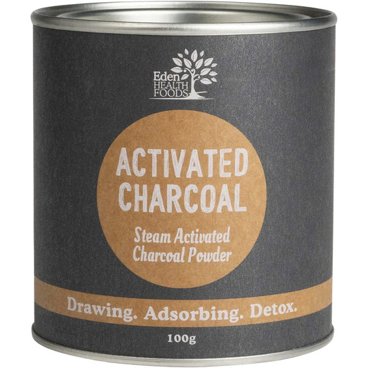 Eden Healthfoods Activated Charcoal Steam Activated Charcoal Powder