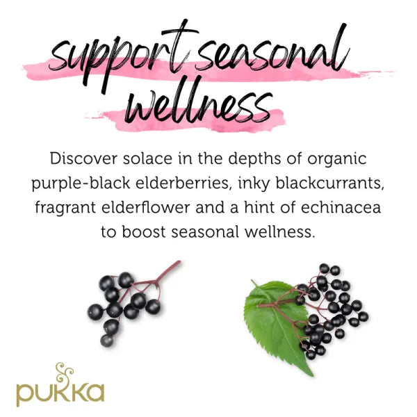 Pukka Tea Bags // Elderberry & Echinacea