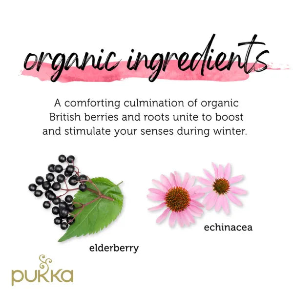 Pukka Tea Bags // Elderberry & Echinacea