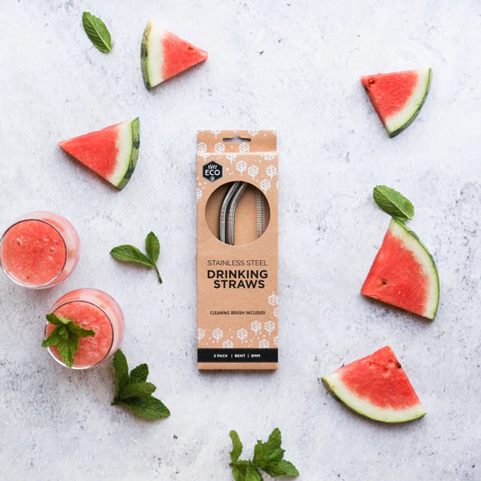 Ever Eco Stainless Steel Straws Bent