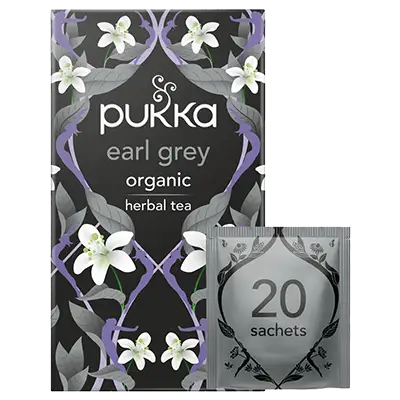 Pukka Tea Bags // Gorgeous Earl Grey
