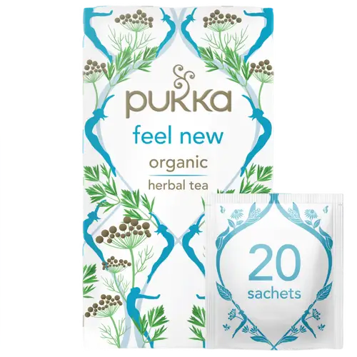 Pukka Tea Bags // Feel New [Previously Detox]