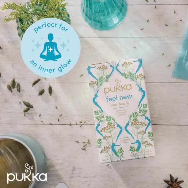 Pukka Tea Bags // Feel New [Previously Detox]