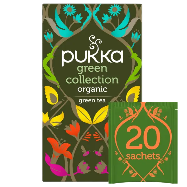 Pukka Tea Bags // Green Collection