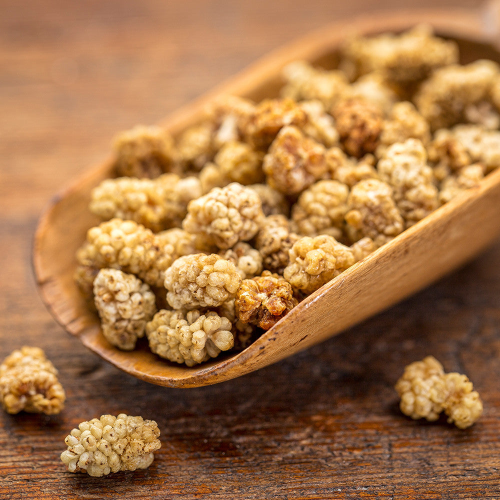 Honest To Goodness Organic Dried White Mulberries