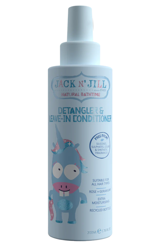 Jack N' Jill Detangler & Leave In Conditioner // Rose & Geranium