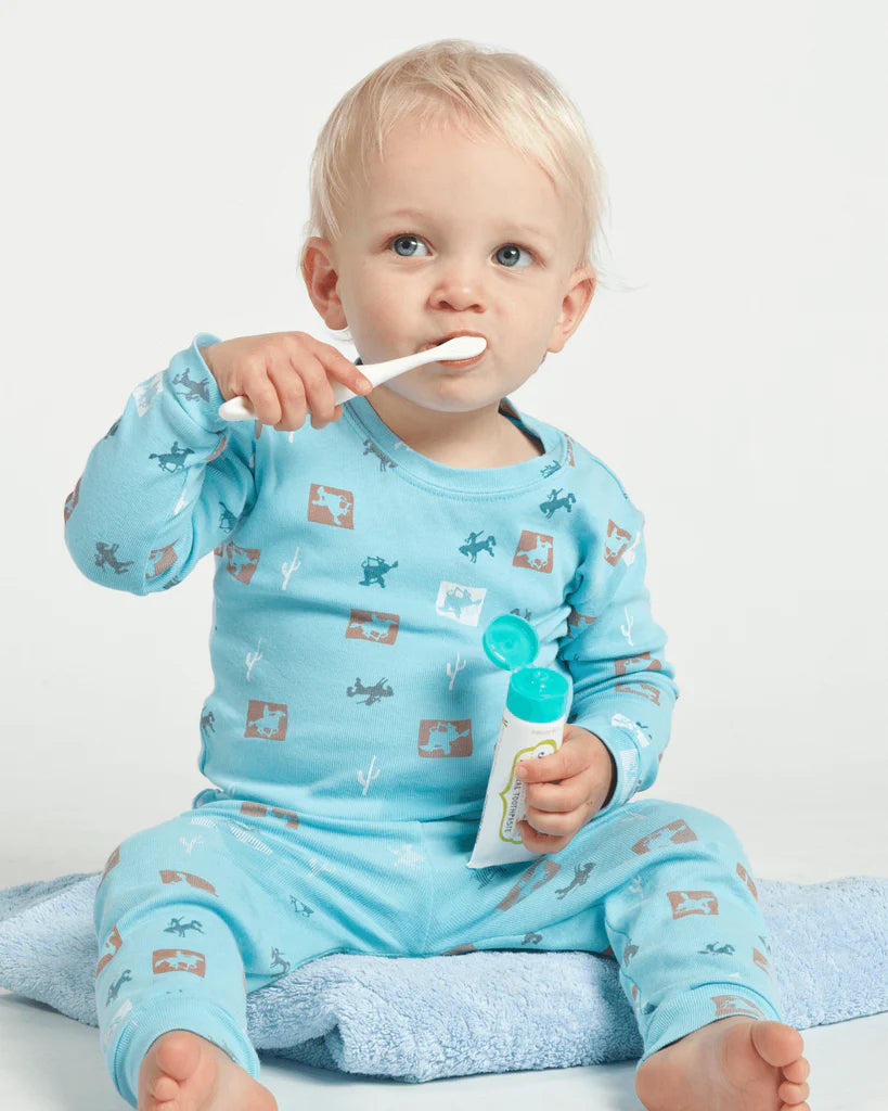 Jack N' Jill Fluoride Free Children Toothpaste // Blueberry