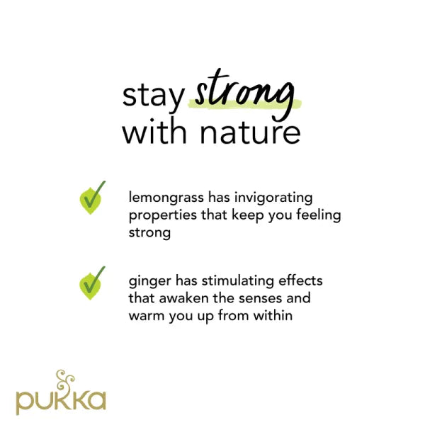 Pukka Tea Bags // Lemongrass & Ginger