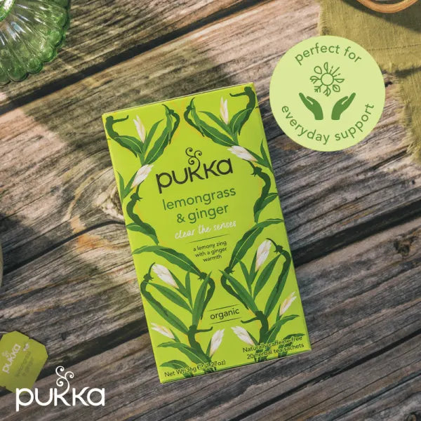 Pukka Tea Bags // Lemongrass & Ginger