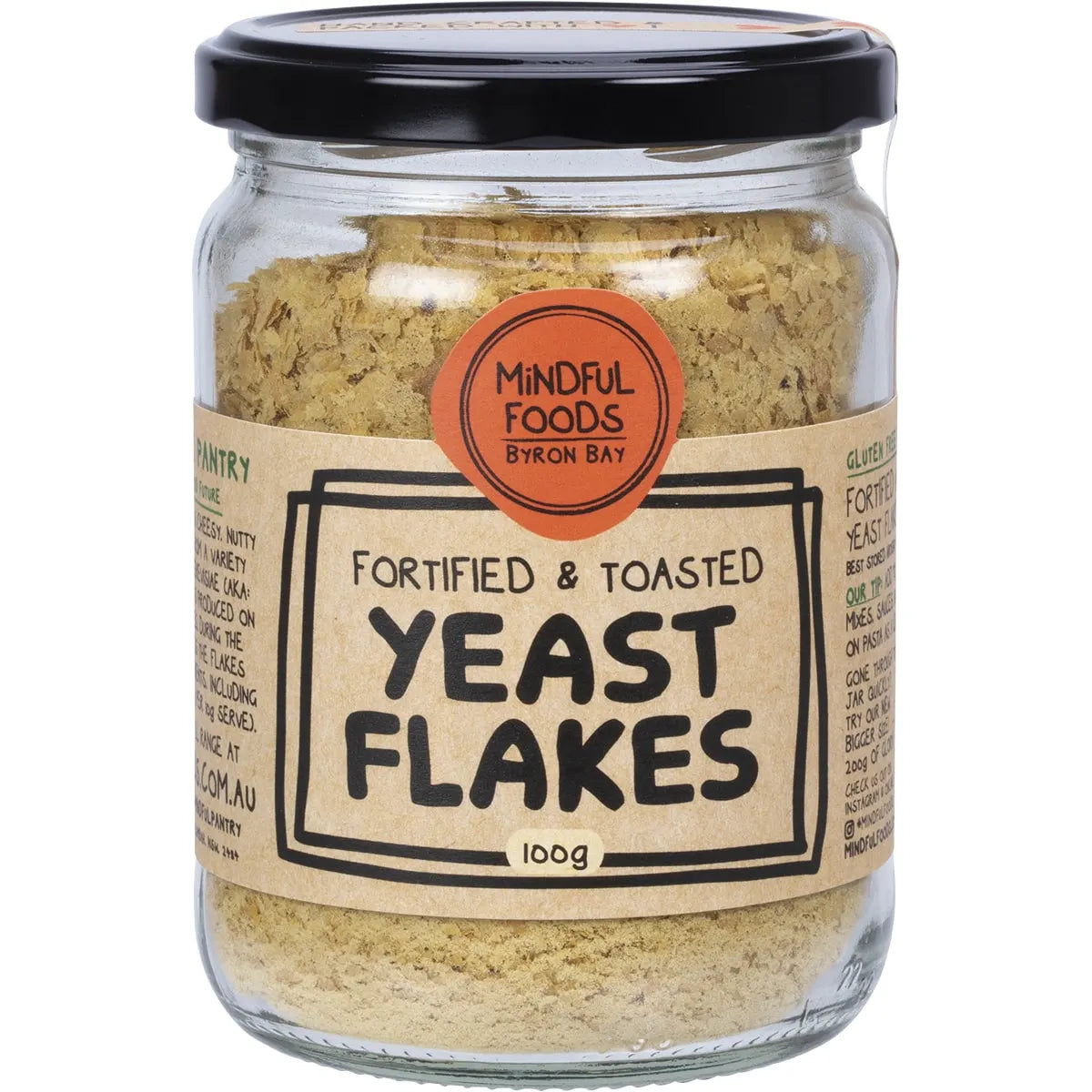 Mindful Foods Yeast Flakes Fortified & Toasted