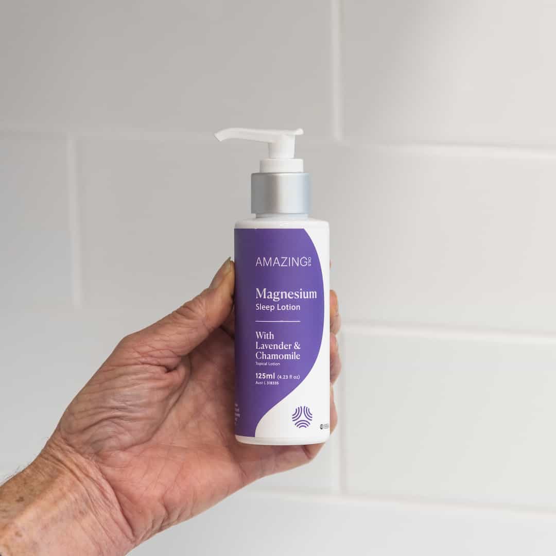 Amazing Oils Magnesium Sleep Lotion with Lavender & Chamomile
