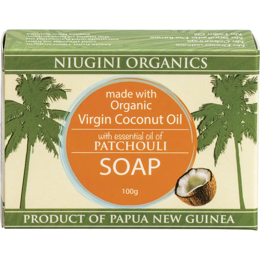 Niugini Organics Virgin Coconut Oil Soap Patchouli